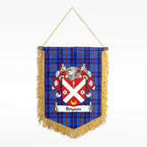 Bryson Tartan Coat of Arms Wall Hanging Banner
