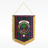 Cairns Tartan Crest Wall Hanging Banner