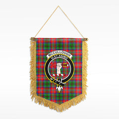 McCullough Tartan Crest Wall Hanging Banner