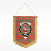 McDougall Ancient Tartan Crest Wall Hanging Banner