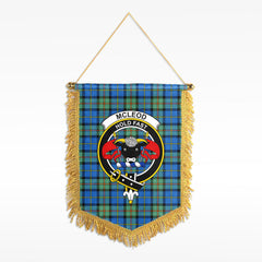 McLeod of Harris Ancient Tartan Crest Wall Hanging Banner
