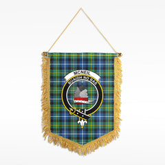 McNeil of Barra Ancient Tartan Crest Wall Hanging Banner