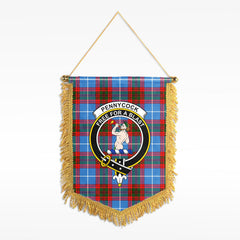 Pennycook Tartan Crest Wall Hanging Banner