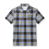 Bell of the Borders Tartan Crest Birdseye Mesh Polo Shirt