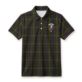 Hall Tartan Crest Birdseye Mesh Polo Shirt