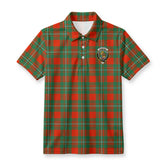 MacGregor Ancient Tartan Crest Birdseye Mesh Polo Shirt