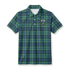 McNeil of Colonsay Ancient Tartan Crest Birdseye Mesh Polo Shirt