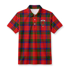 McNicol (of Scorrybreac) Tartan Crest Birdseye Mesh Polo Shirt