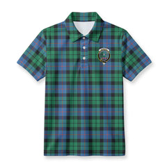 Morrison Ancient Tartan Crest Birdseye Mesh Polo Shirt