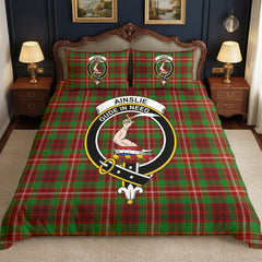 Ainslie Tartan Crest Bedding Set