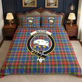 Beaton Modern Tartan Crest Bedding Set