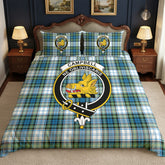 Campbell Dress Ancient Tartan Crest Bedding Set