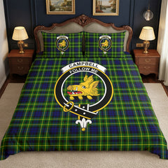 Campbell of Breadalbane Modern Tartan Crest Bedding Set