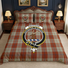 Davidson Dress Dancers Tartan Crest Bedding Set