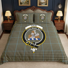 Haig Check Tartan Crest Bedding Set