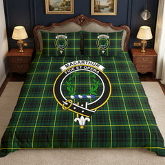 MacArthur Modern Tartan Crest Bedding Set