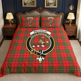 MacAulay Modern Tartan Crest Bedding Set