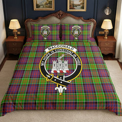 MacDonald (Clan Ranald) Tartan Crest Bedding Set
