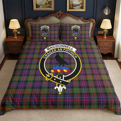 MacDonnell of Glengarry Modern Tartan Crest Bedding Set