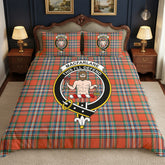 MacFarlane Ancient Tartan Crest Bedding Set