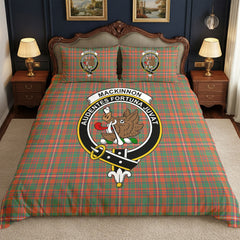 MacKinnon Ancient Tartan Crest Bedding Set