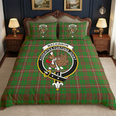 MacKinnon Hunting Modern Tartan Crest Bedding Set