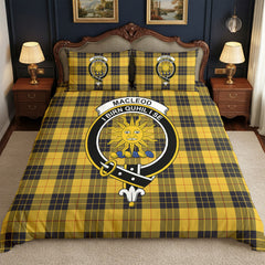 MacLeod of Lewis Ancient Tartan Crest Bedding Set