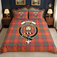 MacNab Ancient Tartan Crest Bedding Set