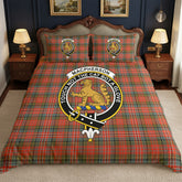 MacPherson Weathered Tartan Crest Bedding Set