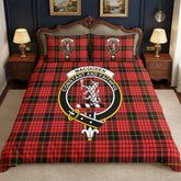 MacQueen Modern Tartan Crest Bedding Set