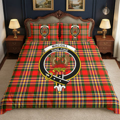Makgill Tartan Crest Bedding Set
