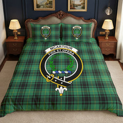 McArthur Ancient Tartan Crest Bedding Set