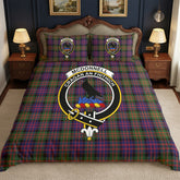 McDonnell of Glengarry Modern Tartan Crest Bedding Set