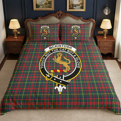 McKintosh Hunting Modern Tartan Crest Bedding Set