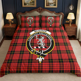 McQueen Modern Tartan Crest Bedding Set