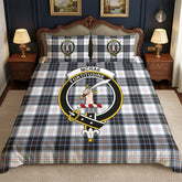 McRae Dress Modern Tartan Crest Bedding Set