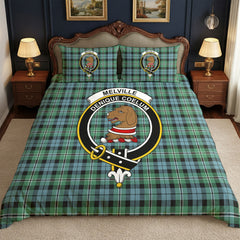 Melville Tartan Crest Bedding Set
