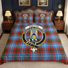 Preston Tartan Crest Bedding Set