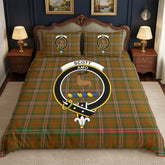 Scott Brown Modern Tartan Crest Bedding Set