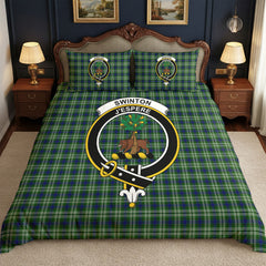 Swinton Tartan Crest Bedding Set