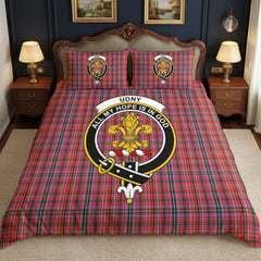 Udny Tartan Crest Bedding Set