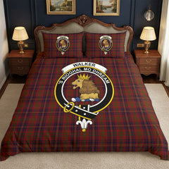 Walker Tartan Crest Bedding Set