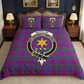 Wardlaw Modern Tartan Crest Bedding Set
