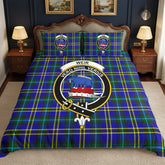 Weir Modern Tartan Crest Bedding Set