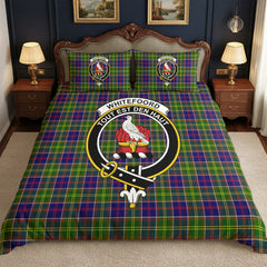 Whitefoord Tartan Crest Bedding Set