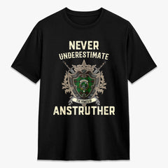 Anstruther Tartan Crest 2D T-shirt - Never Underestimate Style