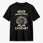 Cathcart Tartan Crest 2D T-shirt - Never Underestimate Style