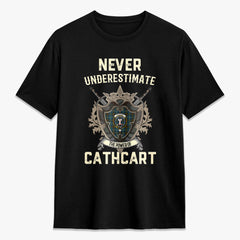 Cathcart Tartan Crest 2D T-shirt - Never Underestimate Style