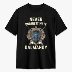 Dalmahoy Tartan Crest 2D T-shirt - Never Underestimate Style