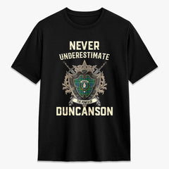 Duncanson Tartan Crest 2D T-shirt - Never Underestimate Style